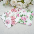 ハンカチタオル無撚糸タオル グローリア メリッサ ローズ　ミニタオル