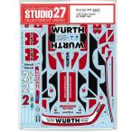 1/24 Ford Capri турбо DRM 1981 No.2 полный переводная картинка Tamiya соответствует Studio 27 вода транскрипция тип переводная картинка ST27-DC1265