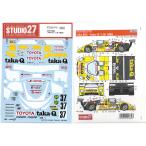 1/24 TOYOTA 88C "taka-Q" LM 1988 スタジオ27 ST27-DC377D