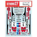 1/24 BMW "WURTH" 24h spa-francorchamps '84