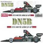 DN5B 1976 SOUTH AFRICAN GP スタジオ27 1/20 FD20003