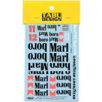 1/12 マクラーレン MP4/4 マルボロ タバコ & オプションロゴ セット デカール プラッツ(PLATZ)/BEEMAX TABUデカール プラモデル F1 スポンサー TABU12098