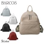 BARCOS ダイヤモンドエンボスレザーリュック レディース 全5色 ONESIZE バルコス