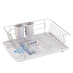 アルデオ 水切りバスケット 水が流れるトレー H-5687 水廻り 水切りかご 収納 パール金属