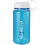 ショッピングマイプロテイン 水筒 ウォーターボトル 550ml ライス目盛り付 ブルー UE-3386 スポーツドリンク キャプテンスタッグ クリアボトル 米 3.5合 キャンプ