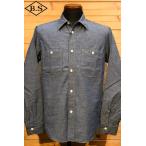 デラックスウエア DELUXEWARE 長袖シャツ 7623 56 INDIGO CHAMBRAY INDIGO