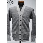 ショッピングアメカジ デラックスウエア DELUXEWARE カーディガン SCB-00 50s CARDIGAN 黒杢GRAY