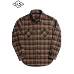 デラックスウエア DELUXEWARE 長袖シャツ HV-60 MULTCH CHECK NEL / RY.BEI