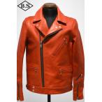 ショッピングred ファインクリーク＆コー FINECREEK＆CO  レザージャケット ACJK010 Clubman クラブマン RED レッド