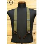 ナイジェル ケーボン 小物 Nigel Cabourn 80480064001 US ARMY SUSPENDER US アーミーサスペンダーリネン ダークグリーン