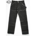  Vanson VANSON брюки NVBL-2503 DOUBLE KNEE PAINTER PANTS / BLACK WABASH