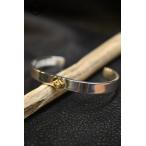  First Arrows FIRST-ARROW's BR-009 K18 есть flat удар 8mm простой браслет серебряный M размер 