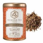 AKEBONO TEA (アケボノティー) アンバー ホウジチャ 40g 缶 ほうじ茶 茶葉 オーガニック 有機 低カフェイン 日本茶 国産 静岡茶