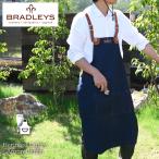 英国 BRADLEYS ブラッドリーズ  ヘリテイジ ユーティリティ エプロン デニム フリーサイズ 畑仕事