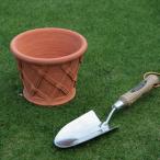 ショッピング植木鉢 ウィッチフォード 植木鉢 ストレート バスケットポット 直径18cm 約6号鉢 Whichford 英国 テラコッタ