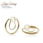 Yahoo! Yahoo!ショッピング(ヤフー ショッピング)ノンホールピアス レディース シンプル ゴールド 輪っか 小ぶり クリップ 挟む フープ イヤリング ジュエリー プレゼント 10金 10K K10 クリスマスプレゼント