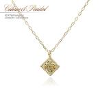 Yahoo! Yahoo!ショッピング(ヤフー ショッピング)ネックレス レディース シンプル ペリドット シトリン K10 イエローゴールド 女性 プレゼント 小ぶり 可愛い アクセサリー 菱型 10金 バースデープレゼント