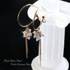 Yahoo! Yahoo!ショッピング(ヤフー ショッピング)レディース ピアス フープ 揺れる リング ゴールド 淡水パール 女性 おしゃれ パール ゴールド ジュエリー 淡水真珠 輪っか プレゼント クリスマスプレゼント