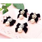 Yahoo! Yahoo!ショッピング(ヤフー ショッピング)ピアス レディース 揺れる リボン パール 可愛い チタン ベルベット りぼん バラ 薔薇 ローズ お花 彼女 女性 プレゼント 30代 バースデープレゼント おしゃれ