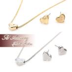 ネックレス ピアス セット ハート アクセサリーセット レディース 可愛い アクセサリー 女性 プレゼント ゴールド シルバー 20代 30代 バースデープレゼント
