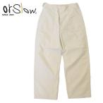 メンズ Orslow オアスロウ  SUMMER FATIGUE PANTS ECRU　サマー ファティーグ パンツ エクリュ　01-5103-66