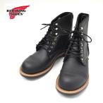 ショッピングレッドウィング メンズ　REDWING　レッドウィング　IRON RANGER アイアンレンジャー レザーブーツ　ブーツ　USA製　BLACK 8084