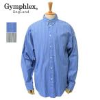 ショッピングジムフレックス メンズ　Gymphlex　ジムフレックス オーバーサイズシャツ　ストライプ　GY-B0153MUL