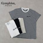 ショッピングジムフレックス 【2025年 S/S】レディース　Gymphlex ジムフレックス　ショートスリーブ ロールアップTシャツ　半袖　クルーネック　Tシャツ　ワンポイント　GY-C0446COM