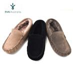 レディース　EMU Australia エミュ オーストラリア　Cairns モカシン　スリッポン　シープスキン　スエード　W11439