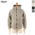 20%OFF Gymphlex ジムフレックス メンズ フード付き くるみボタン フリースボアジャケット ボアパーカー BOA HOODED JACKET　J-1185PL