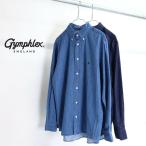 ショッピングジムフレックス ジムフレックス Gymphlex/シャツ/ライトデニム  長袖 ボタンダウンシャツ/GY-B0196 SDM/メンズ【正規取扱】