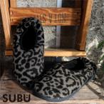 スブ SUBU/サンダル/ドッツ コレクション ホラードッツ ヴァンプ レオパード ブラック (保存袋付)/レディース【正規取扱】