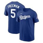 ナイキ フレディ・フリーマン ネーム&ナンバー Tシャツ ワールドシリーズ2024優勝バッジ付き 半袖 大人 メンズ レディース ML0124FW163 nike