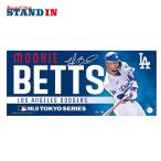 ムーキー・ベッツ MLB Tokyo Series 2025 フェイスタオル 応援タオル 34×78cm 東京シリーズ 開幕戦 ML1325SS01 スポーツタオル グッズ WinCraft