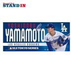  Yamamoto ..MLB Tokyo Series 2025 полотенце для лица отвечающий . полотенце 34×78cm Tokyo серии начало битва ML1325SS01 спорт полотенце товары WinCraft