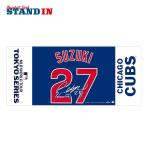 鈴木誠也 MLB Tokyo Series 2025 フェイスタオル ネーム&ナンバー 応援タオル 34×78cm 東京シリーズ 開幕戦 ML1325SS02 グッズ WinCraft