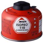 MSR イソプロ 110 (36927) ／ ガスカートリッジ OD缶 オプション ストーブ イソブタン プロパン 低温使用可 登山 キャンプ