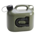 ヒューナスドルフ フューエル カン プロ 5L ／ 燃料容器 ポリタンク キャニスター ジェリカン ミリタリー チャイルドセーフ付き