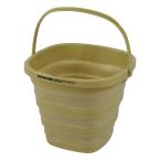  Captain Stag складной soft ведро хаки UW-1534 9L soft ведро . поэтому . татами .. уличный стирка CAPTAIN STAG