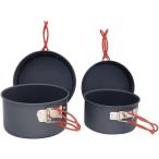 DUG (ダグ) BANQUET-1 DG-0204 アルミ クッカー アウトドア キャンプ 登山 鍋 フライパン 調理器具 3〜4人用 スタッキング可能 料理  レジャー