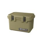 【B1】 【在庫有・即納】アイリスオーヤマ HUGEL クーラーボックス 40L TC-40 カーキ 約30時間保冷 アウトドア キャンプ バーベキュー BBQ お花見
