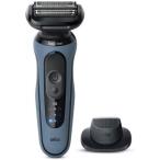 [ наличие иметь * немедленная уплата ] Brown BRAUN электробритва серии 5 azur голубой 52-A1200S заряжающийся 3 полосный . надеты лезвие установка промывание в воде соответствует 