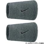 a... Nike NIKEsushu напульсник Classic двойной широкий 2P 13cm прохладный серый / черный BN4000-005