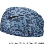 a... Nike NIKE спорт лента для волос Dri-Fit Fury широкий головная повязка отпечатанный общий рисунок sushu голубой утка BN3056-449 nik26sp