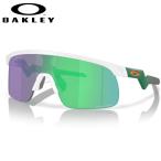 a...OAKLEY Oacley солнцезащитные очки меньше Junior предназначенный женщина предназначенный Matte White × Prizm Jade Resistor Youth Fit OJ9010-33