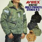 AVIREX ¥¢¥Ó¥ì¥Ã¥¯¥¹ ¥¢¥ô¥£¥ì¥Ã¥¯¥¹ 6162147 MULTI POKETS STENCIL N-3 ¥á¥ó¥º ÃæÌÊ¥¸¥ã¥±¥Ã¥È ¥ß¥ê¥¿¥ê¡¼ avirex 5%OFF Á÷ÎÁ̵ÎÁ