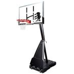 54インチ プラチナ TFポータブル 家庭用/高さ調節可能 メーカー直送品 SPALDING スポルディング バスケ 家庭用バスケットゴール リング