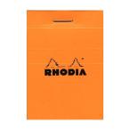 【メール便2個以上送料無料】【No.10】　ブロック ロディア オレンジ　BLOC RHODIA【5.2ｘ7.5cm】