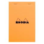 【メール便2個以上送料無料】【No.14】ブロック ロディア オレンジ　BLOC RHODIA【11×17cm】