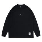 ballaholic small logo long tee black Borer Hori k одежда long T